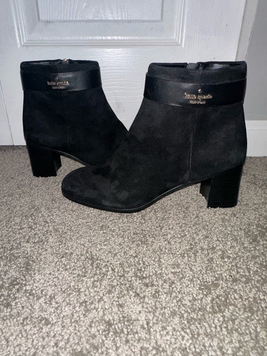 kate spade Shoes - NEW Kate spade suede heeled
Booties